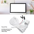 thumbnail image 4 of PC Power Switch Convenient Mechanical Key PC Power Button, Blue Switch Backlit, Plug and Play  for Office, Gaming Room and FamilyWhite, 4 of 7