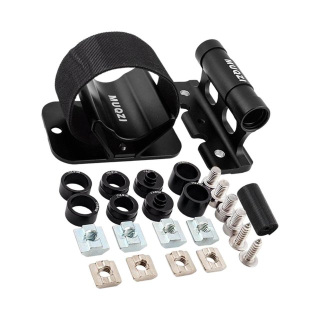 Baohd Bike Fork Mount Car Rooftop Carrier Holder Bike Stand Aluminum Alloy Bracket Black