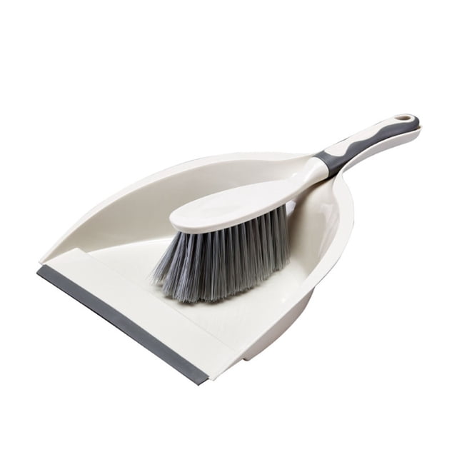 Kitchen Cleaning Supplies - Household Tabletop Dustpan Set for Kitchen Small Tabletop Dustpan and Brush Multifunctional Soft Hair Dustpan Combo for Efficient Debris Removal