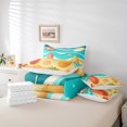 thumbnail image 5 of YST Summer Hawaiian Beach Comforter Set, 7-Piece, Ocean Theme, Queen, 5 of 5