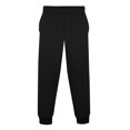 thumbnail image 1 of Hanes Pantalons de Jogging ComfortSoft EcoSmart pour Garçons, TG, Noir, 1 of 1
