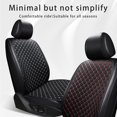 thumbnail image 3 of Car Seat Covers Set Four Seasons Front Rear Seat Protector Car Seat Cushion, 3 of 8
