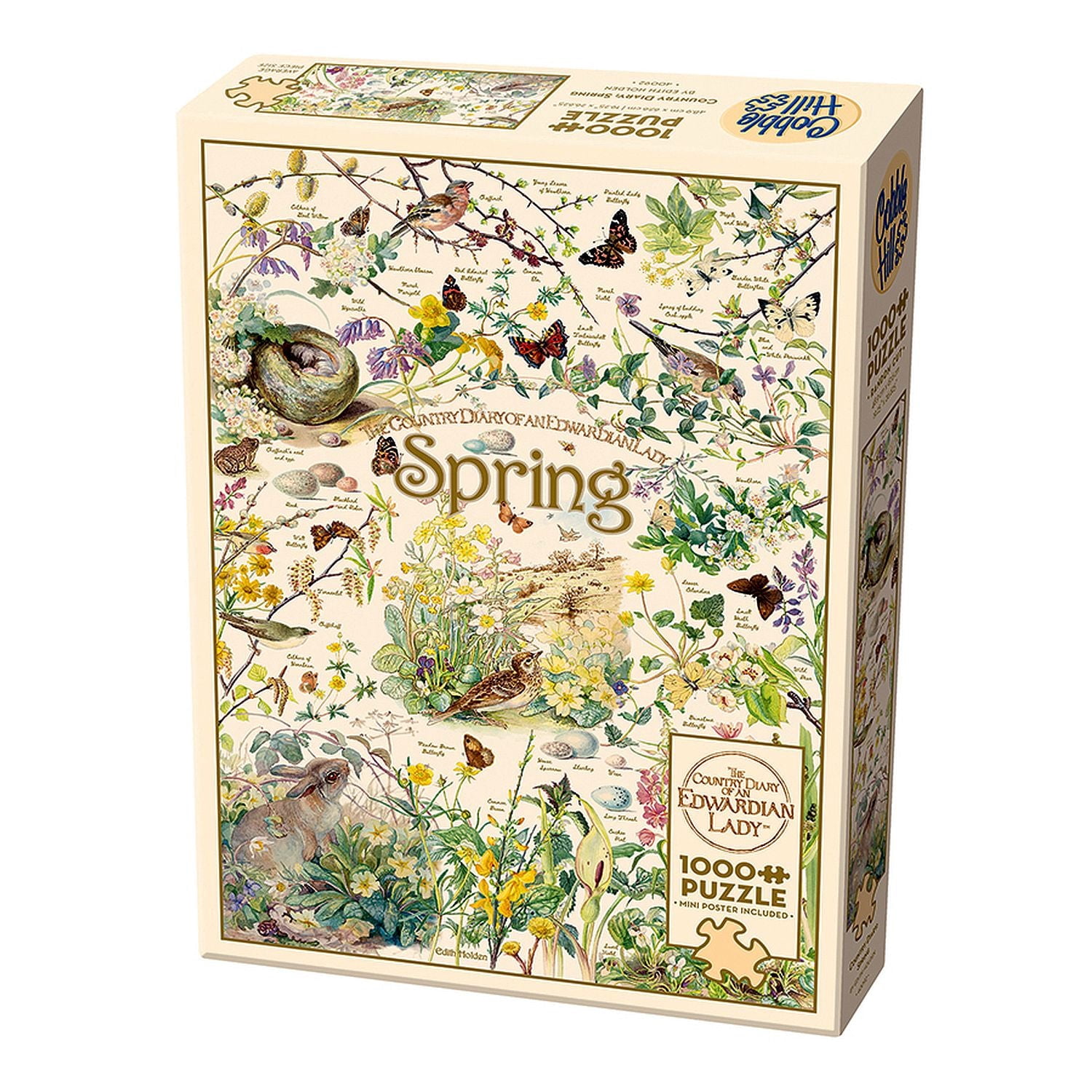 Cobble Hill Jigsaw Puzzle - Country Diary Spring, 1000 Piece Puzzle