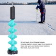 thumbnail image 3 of Auger Ice Fishing Auger Electric Drill Nylon Floating Auger With 2 Blades And Locating Device 6 Inch Rotating Diameter, 3 of 8