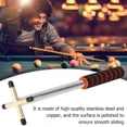 thumbnail image 4 of Bâton de Pont de Billard Rétractable avec Tête de Pont Remplaçable 12.8-60” Accessoire de Billard pour Table de Billard, 4 of 6