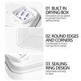 thumbnail image 4 of Bigersell Push Top Food Storage Containers, Airtight Kitchen Cereal Containers Storage for Pantry Organization Stackable One Button Opening Dry Food Containers Flour and Sugar Containers D One Size, 4 of 4
