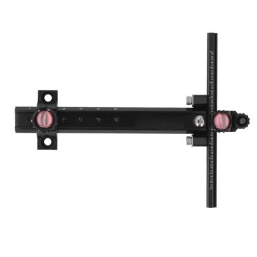 Cible de Tir en Forme de T, Visée Légère et Ajustable pour Tir à l'Arc et Arc Recourbé pour Compétition Noir, Rouge, Bleu