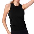 thumbnail image 2 of UPPADA Womens Shapewear Tank Top with Built In Bra Seamless Body Shaper Slimming Compression Camisole Tank Tops Seamless Cami Tank Top Stretch Comfy Soft Base Tees Black,S, 2 of 7