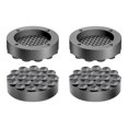 thumbnail image 4 of Lipstore 4 Pieces Anti Vibration Pads for Washing Machine Base Washer Dryer Pedestals Grey, 4 of 8