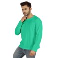 thumbnail image 3 of Inkmeso Men's Long Sleeve Cotton Basic Shirt Lightweight Solid T-Shirts, 3 of 7