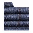 thumbnail image 3 of Aizza Trends 10 Ft Round Navy Blue Jute Area Rug, Boho Chic Natural Jute Area Rug - Hand-Braided, Rustic Farmhouse Decor for Living Room Carpet,, 3 of 3