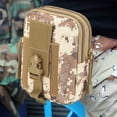 thumbnail image 5 of 2-Pack Tactical Waist Packs – Military-Grade MOLLE Pouch for Outdoor/Sports , Waterproof 800D Fabric (6.3 x 4.7 Inch) – Fits Phone, Flashlight & Essentials F, 5 of 5