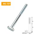 thumbnail image 1 of T-Slot Slider T-Track Jig Screw Fixture Rail Special Accessories Woodworkingtool, 1 of 6