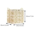 thumbnail image 2 of Boovnll Clothes Storage, Large Capacity Thicken Oversized Clothes Quilts Storage Bag Wardrobe Sorting Storage Box Portable Storage Bag Zipper Cup Storage Bag Storage Bags for Clothing, Comforters, 2 of 2