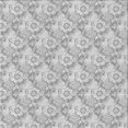 thumbnail image 1 of Ahgly Tapis d'Intérieur Lavable en Machine Carré Transitionnel Gris Canon, 4 Pieds Carré, 1 of 7