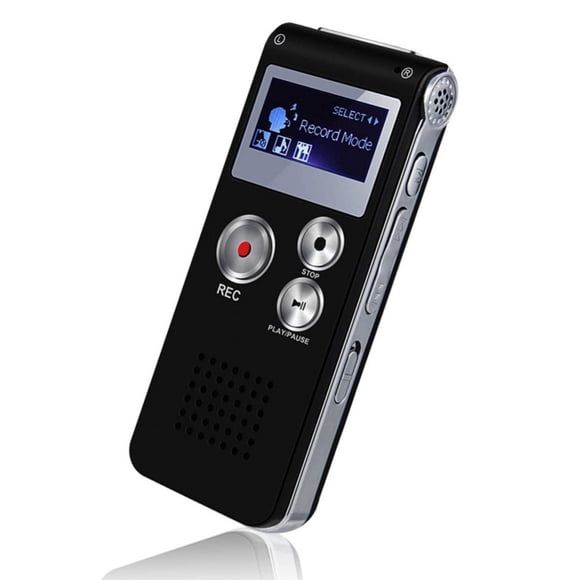Enregistreur Vocal Numérique 16 Go Enregistreur Activé par la Voix pour Réunions Enregistreur Audio USB Mini Portable Dictaphone à Ruban avec Lecture