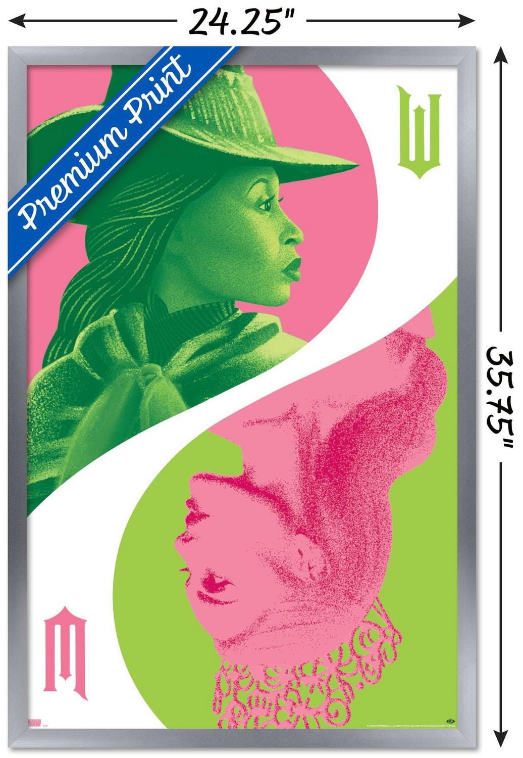 Wicked - Reflection Wall Poster with Push Pins