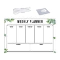 thumbnail image 3 of Luzkey Dry Erase Board Weekly Planning Board Message Panel Planner Board Calendar Sticker for Refrigerator Desk Important Dates Home C, 3 of 7