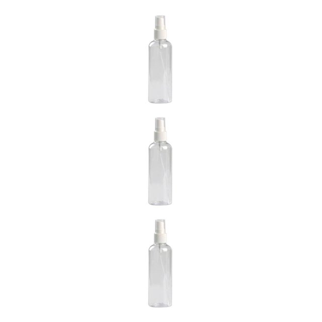 QualitChoice Parfum en Plastique Transparent Portable de Voyage 80 ml Bouteille Vaporisateur Vide Petite Transparente 120 ml Ensemble de 3