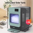 thumbnail image 4 of VECYS Nugget Ice Maker W/ Side Water Tank, 44LBS/Day Self-Cleaning, Sage, 4 of 7