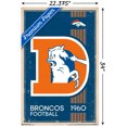 thumbnail image 2 of NFL Denver Broncos - Retro Logo 14 Wall Poster, 22.375" x 34", 2 of 4