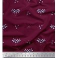 thumbnail image 1 of Soimoi polyester Crepe Fabric Dot & Floral Artistic Fabric Prints By Yard 42 Inch Wide, 1 of 5
