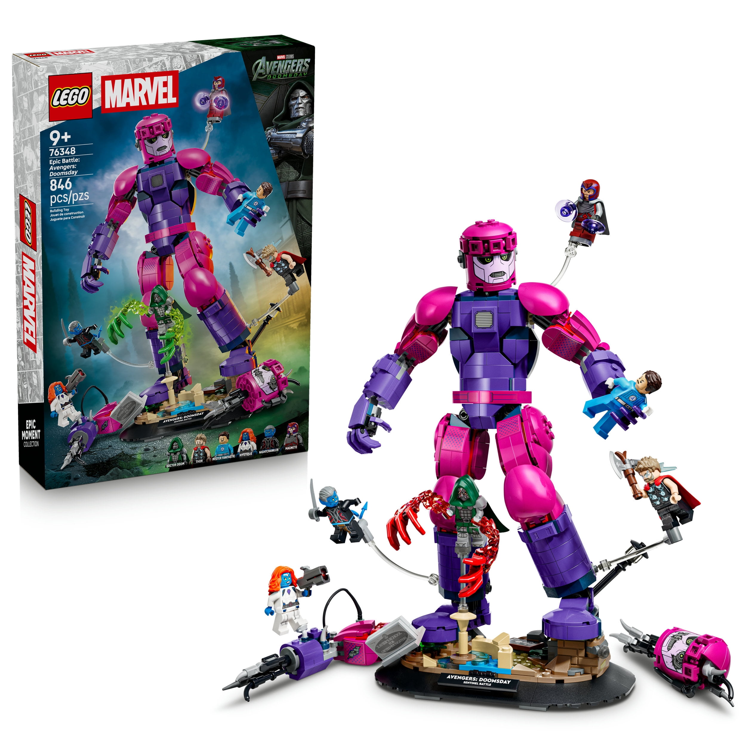 LEGO Marvel Le combat légendaire Avengers : Doomsday 76348
