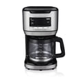 thumbnail image 1 of Hamilton Beach Programmable FrontFill Coffee Maker, Extra-Large 14 Cup Capacity, Black/Stainless (46390), 1 of 5