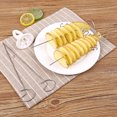 thumbnail image 4 of Râpe à Pommes de Terre Rotative Manuelle, Trancheuse de Pommes de Terre en Spirale DIY Râpe à Pommes de Terre Torsadée Design Exquis, 4 of 6