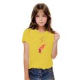 thumbnail image 1 of Rbaofujie T-Shirts pour Fille à Imprimé de Dessins Animés, Manches Courtes, Col Ras du Cou, T-Shirts Graphiques Mignons, 1 of 6