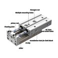 thumbnail image 2 of Cylindre d'Air Pneumatique Type SMC MXS16 MXS20-10/20/30/40/50, Double Action, 2 of 2