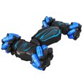 thumbnail image 1 of SIYTUAU Voiture Télécommandée pour Enfants Rechargeable hors Route Escalade Quatre Roues Double Face Cascade Dérive Course Voiture Bleue Plastique Voiture Rc Jouet Voiture Télécommandée Bleu, 1 of 9