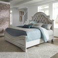 thumbnail image 3 of Magnolia Manor White King Upholstered Bed, 3 of 11