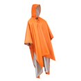 thumbnail image 4 of Poncho de Pluie à Capuche Imperméable Léger Réutilisable Imperméable Cape de Pluie pour Orange, 4 of 8