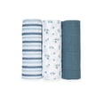 thumbnail image 1 of Lulujo - Infant, Baby, Infant - Cotton Muslin Receiving Blankets - 3 Pack, 1 of 4