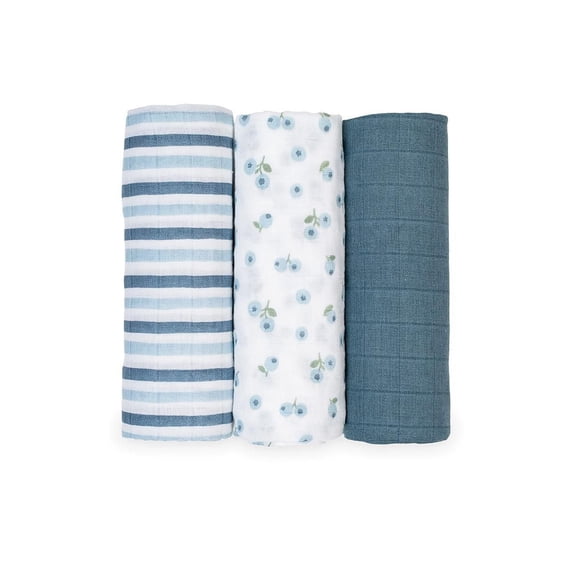 Lulujo - Infant, Baby, Infant - Cotton Muslin Receiving Blankets - 3 Pack