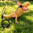 thumbnail image 4 of Qocolhg Lizard Leash Escape Proof Adjustable Harness for Bearded Dragon Leopard Gecko Iguana, Reptile Leash Lightweight Polyester Outdoor Walking Rope for Small Reptiles, 3 Sizes S/M/L, 4 of 6
