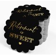 thumbnail image 4 of Inkdotpot Gold Foil Paper Hang Tags Retirement Is Sweet Text Favor Tags 50 Pieces, 4 of 6