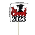 thumbnail image 2 of mtvxesu Graduation Decorations, Graduation Party Cake Decoration Insert Season Of Graduation Theme Party Decoration Graduation Gift Sale, 2 of 3