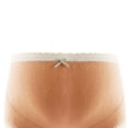 thumbnail image 2 of Ladies Comfortable Prenatal Solid Color Large Size Short High Waist Lace Abdominal Maternity Panties Underwear, 2 of 5