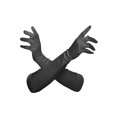 thumbnail image 2 of Gravity Threads Ladies Satin Opera Gloves 18" Black, 2 of 2