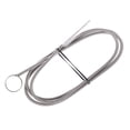 thumbnail image 2 of HOZADOIE Galvanized Springs Unclogger Galvanized Spring Tube Refrigerator Unclogger Cleaning Tool for Unclogging Accumulated Water and Freezing in The Drainage Hole of The Refrigerator Compart, 2 of 9