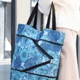 thumbnail image 2 of ZheElen Sac de Courses Pliable avec Roues Pratique et Durable Large Application Sac de Courses Multi-Fonction Mickey Fleur Noire 1Set, 2 of 6