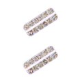 thumbnail image 3 of Shengyu 1 Bag Glass Crystal Eye-catching Easy to Paste Nail Rhinestones DIY Handcraft Different Styles Sweet Gift for Mobile Phone Type 1 Heteromorphic 240pcs 2PCS, 3 of 6