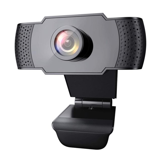 Yeacher Caméra Web Claire 1080P 2 MP USB pour Ordinateur avec Microphone à Réduction de Bruit Intégrée, Mise au Point Manuelle