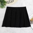 thumbnail image 4 of Drawstring Cover Women Mesh Beach Shorts Ruffle Ups Side Wrap Beach Up Up For Swimwear Cover Bikini Up Cover Cover Mesh Wraps Skirt Skirt Sheer Bikinis Set, 4 of 6
