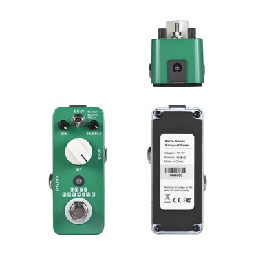 MACHINE à LOFI MOOER à Pédale Réduction d'Échantillons Effet Guitare 3 Modes True Bypass Coque en Métal Complet