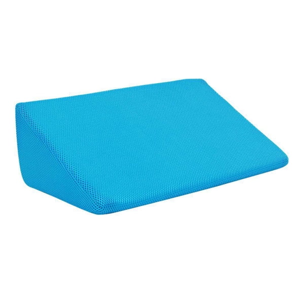 Babydream Wedge Pillow Back Legs Support Eevated Body Pillow Eevated for Pregnancy Bedroom Bedridden Blue