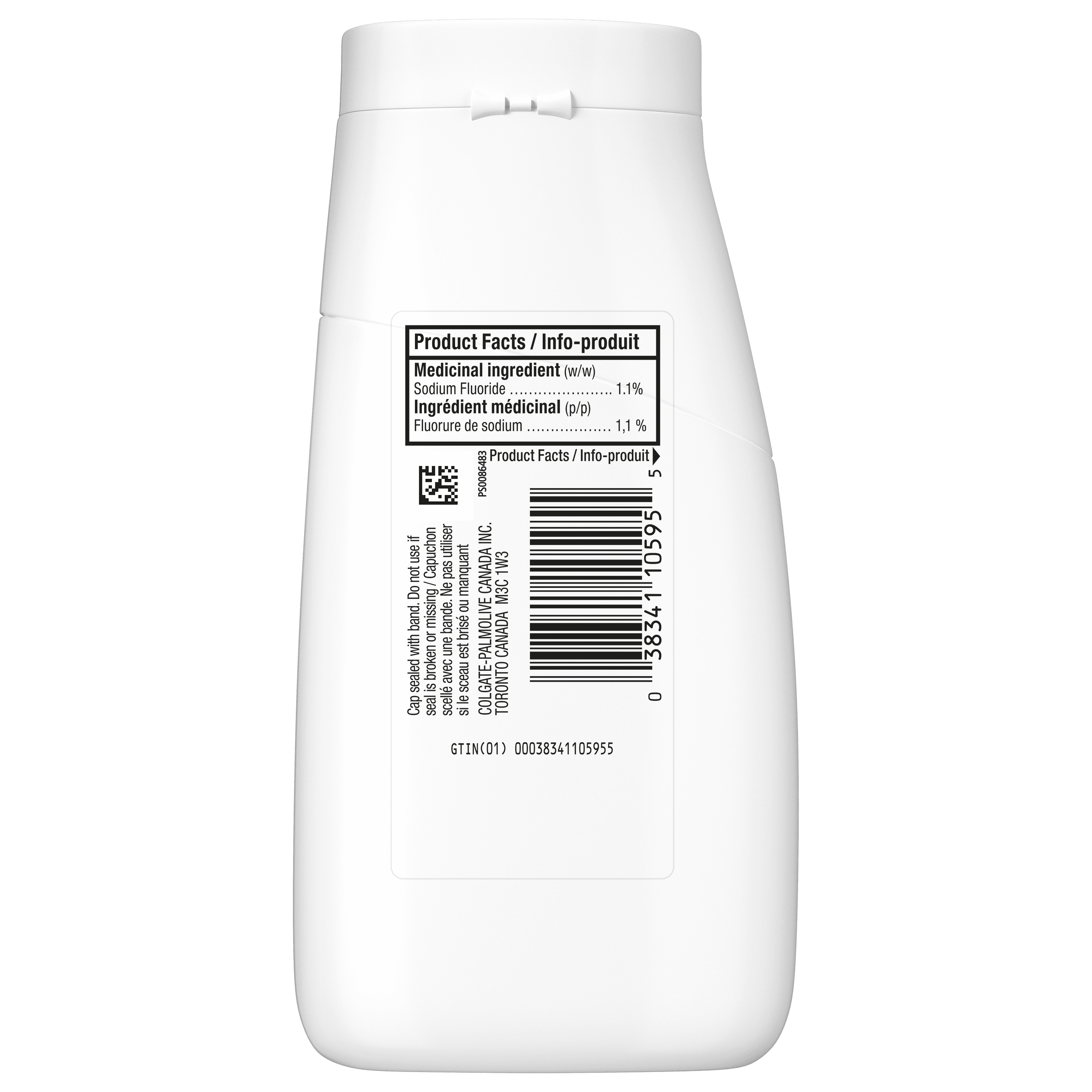 Colgate PreviDent Booster Plus Dentifrice à Haute Teneur en Fluorure, Menthe, 100 ml