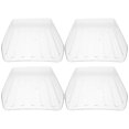 thumbnail image 2 of Miangastore 4pcs Desk Letter Tray Office Tray Paper Tray Organizer Clear Desktop File Holder Desktop Paper Holder Tray for Classroom Office Management, 2 of 9